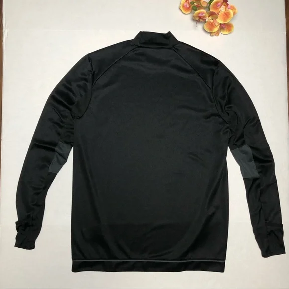 Adidas Boy’s Mock Neck Long Sleeve Climacool Shirt - Picture 5 of 9